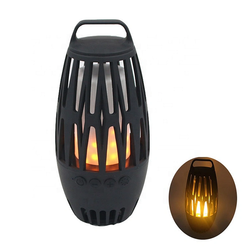 Outdoor Halloween Boombox Bar Woofer Atmosphere Wireless Big Night Light Led Handhold Portable Lantern Lamp Bluetooth Speaker