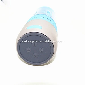 wireless 3 in 1 music bottle 2000mah waterproof compass power bank speaker