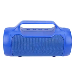 portable outdoor  handsfree stereo rugged wireless bluetooth handle speaker