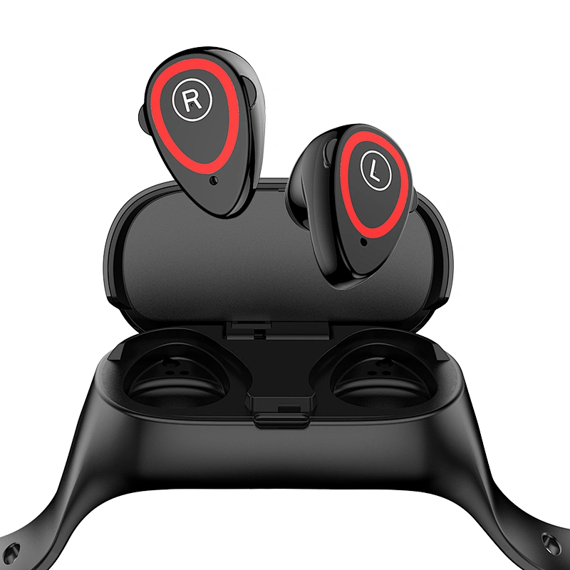 KINGSTAR Free Sample Wristband Mini In Ear Watch Earphone Fitness BT5.0 TWS Mini True Wireless Stereo Watch Earbuds