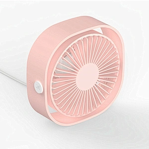 Rechargeable Square Stand USB Charging Table Mini Fan