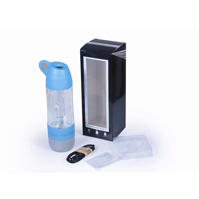 Waterproof mini portable wireless water bottle speaker