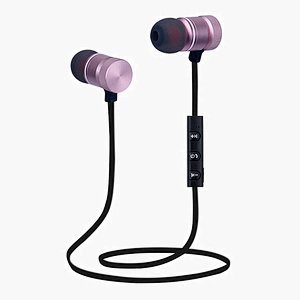Sport Neckband Mini Microphone Mobile Phone In-Ear Bluetooth Magnetic Headphone