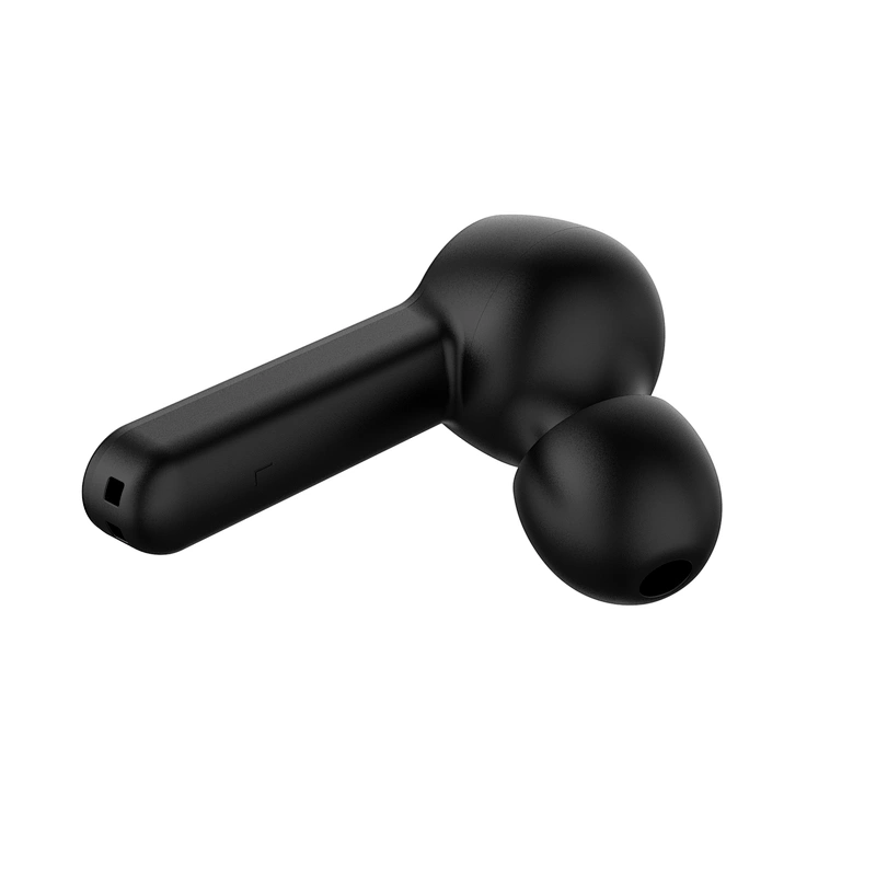 wireless headphone with charging case mini stereo round shape in ear tws earbuds