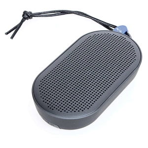 Mini Portable Wireless Aluminium Mesh Lanyard Rechargeable Bluetooth Speaker