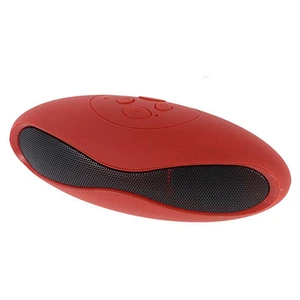 Custom Logo Cheap Hifi Blue Tooth Audio Player Boombox Multimedia Player Deep Bass BT Portable Big Rugby Wireless Speaker