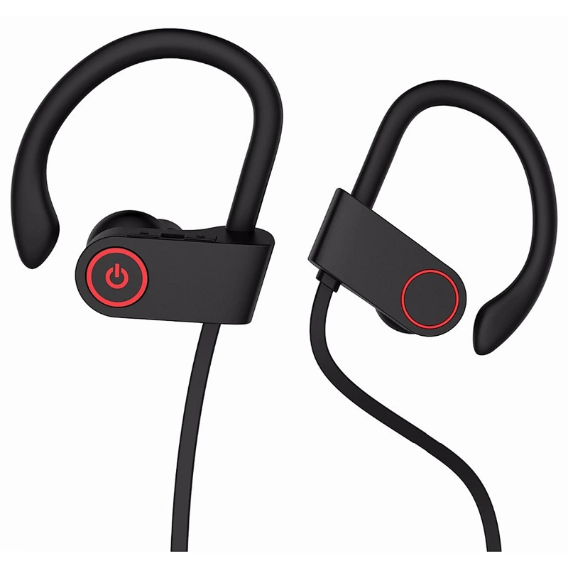 super bass comfortable eva case wireless sport earhook earphone