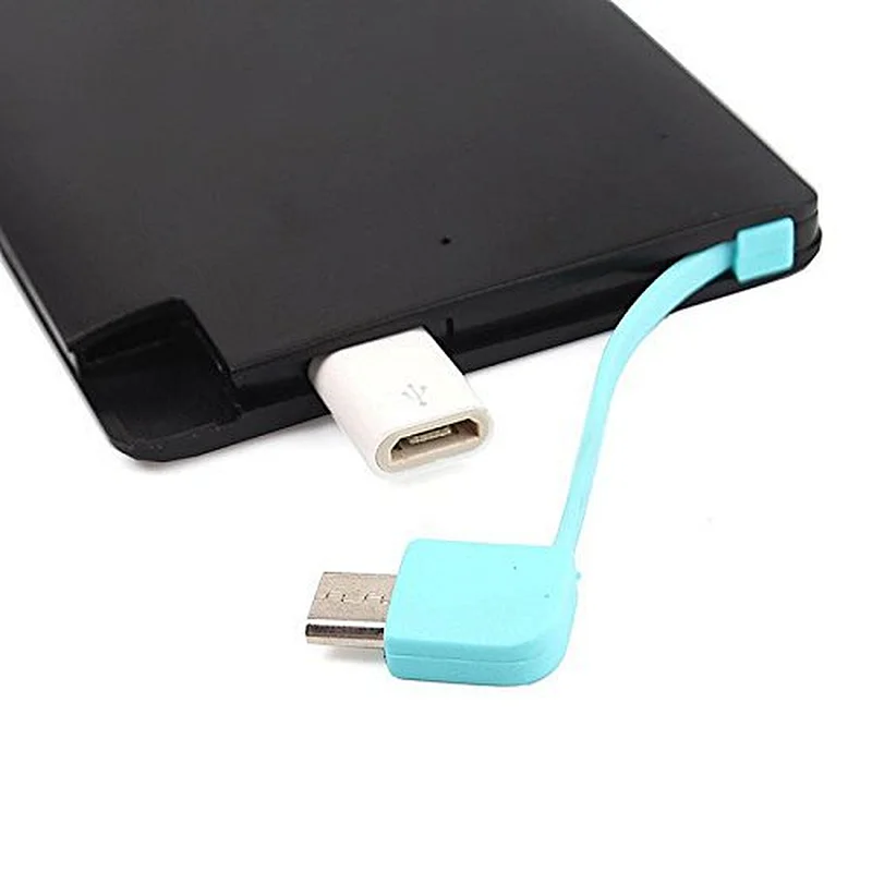 emergency outdoor universal travel rechargeable promotional usb creid card power bank