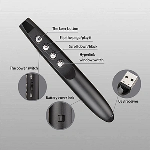 Presentation laser pointer 5mw air mouse laser presenter