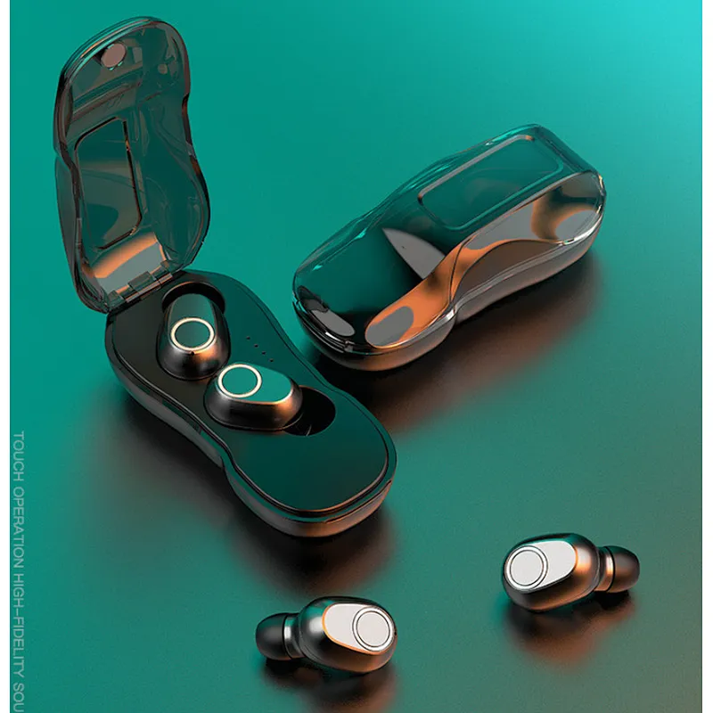 Portable earbuds new wireless 5.0bluetooth OEM Headset Waterproof Wireless Bluetooth Ture Stereo tws Mini Earphones Headphones