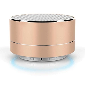 new custom outdoor super bass portable bluetooth speaker with led light