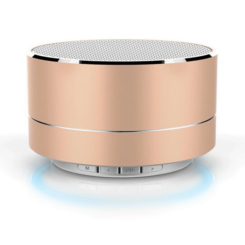 new custom outdoor super bass portable bluetooth speaker with led light
