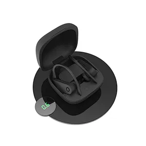 Ear Hook  BT 5.0 headband TWS wireless sport headphones with charge case