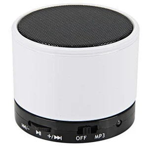 colorful round waterproof multi functional outdoor microphone mini portable wireless speaker