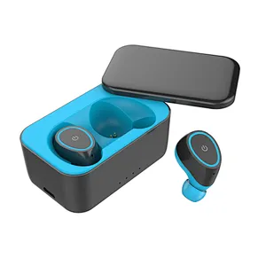 custom logo Rotating cover twins wireless realtek tws bluetooth headset