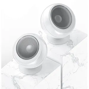 Mini Round Stereo Bass Wireless Bluetooth Twins Speaker
