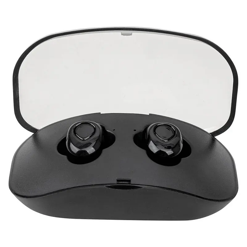 Wholesale Mouse Noise Reduction Mini Portable Wireless Blue Tooth True Wireless TWS Bluetooth Transparent Cover Twins Earbuds