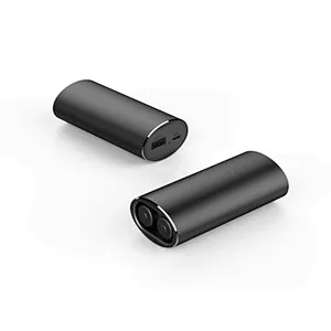 Sports Bluetooth Mini True Wireless 2000mah TWS Aluminum Earbuds With Power Banks