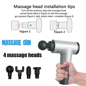 YOUMAY Factory Wireless Body Massager Shoulder Fascial Gun Deep Vibration Tissue Massage Gun
