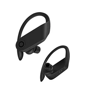 Ear Hook  BT 5.0 headband TWS wireless sport headphones with charge case