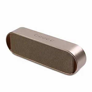 With 2 Drive Units Subwoofer 6W Metal Fabric Wireless Speaker
