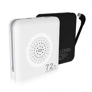 Mini Portable 7200mah Wireless Charger Type C Power Bank