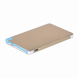 Ultra Slim battery Charger cheap oem logo credit card power bank