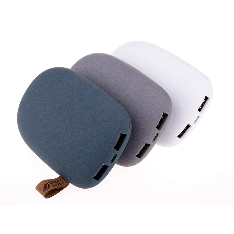 External portable rechargeable power bank 10000mah stone mobile phone charger