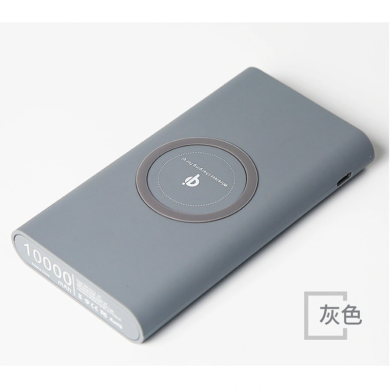 led light polymer battery dual usb port charger power banks fast charge wireless