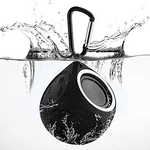 Portable Mini Silicon Bluetooth Keychain Wireless Swimming Cylinder Waterproof Outdoor Speaker