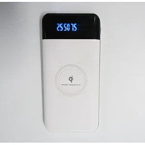 Led Display  battery charger 10000mAh QI Fast wireless charger powerbank