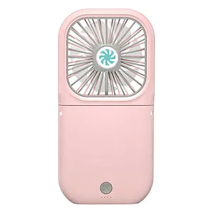 Rechargeable Battery USB Mini Fan Electric Cooling Air Fan Desktop Handheld Small Stand foldable Fan