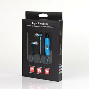 Wholesale competitive price colorful zipper earphone with mic