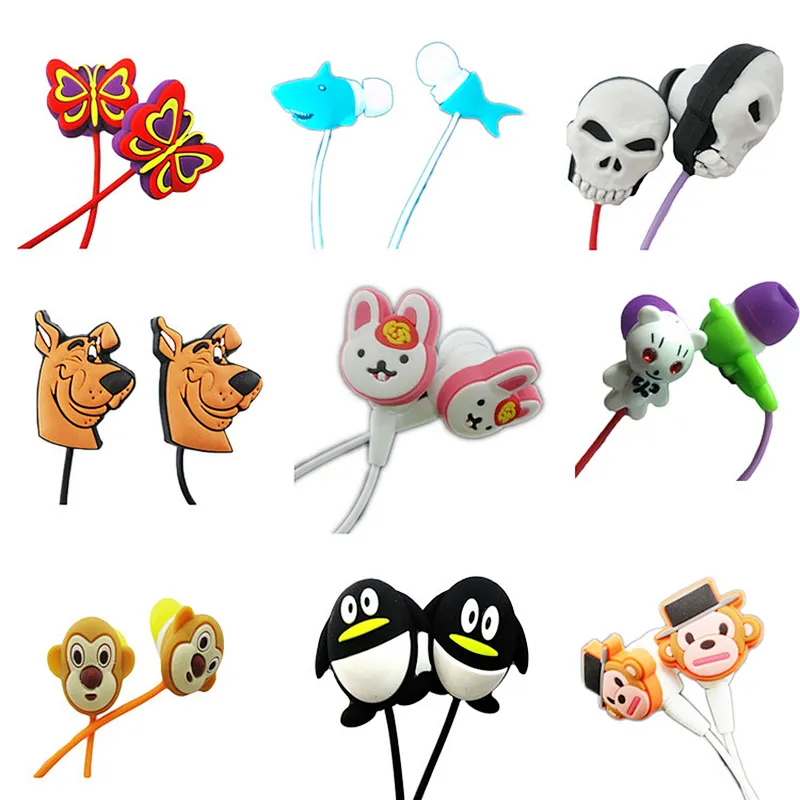 cheap promotion 3.5mm wired oem logo pvc earbuds