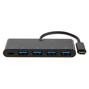 Aluminum Multi-Port Adapter Charging Type-C USB 3.0 5 in 1 Hub for MacBook