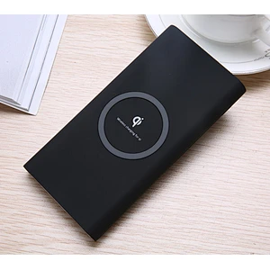 Portable 10000mah Power Bank Fast Charging QI Wireless Charger