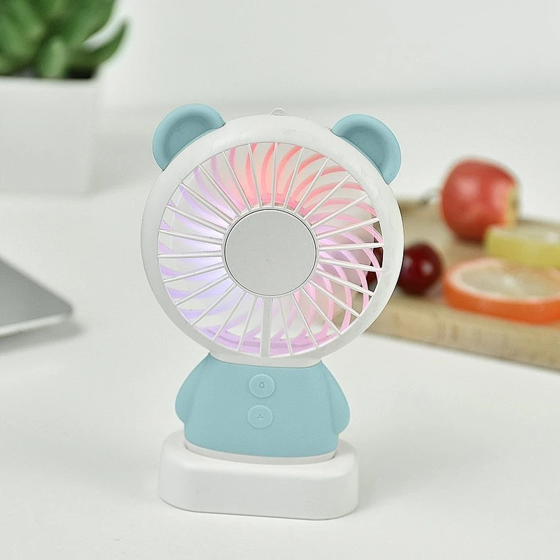 portable Funny cartoon rabbit  usb mini fan for kid