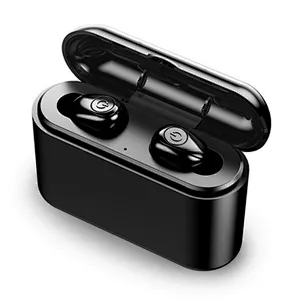 Mini TWS In Ear Earphone Invisible True Wireless Stereo Earbuds With Power Bank