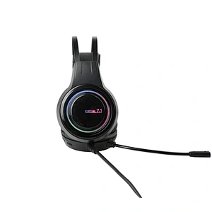 Vibrating Gamer Earphone Wired 7.1 RGB Gaming Headset Headphones