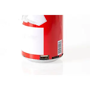 Promotion Wireless Stereo Full Printing Mini Tin Can Drink USB Aluminum Alloy Portable OEM Bluetooth Beer Speaker