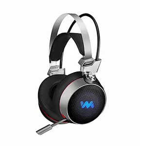 For PS4 PC Wired 3.5mm USB Over Ear Led Gaming Headphone Gamer Headset