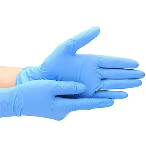 50 Pairs Comfortable Disposable Mechanic Nitrile Gloves Exam Gloves Protective Gloves