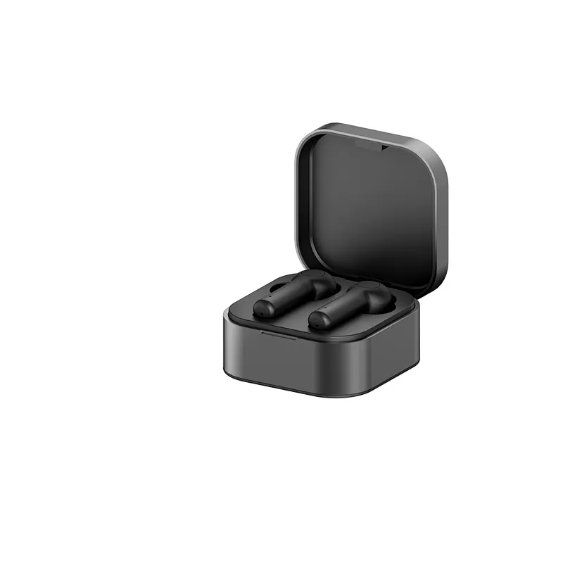 OEM Aluminum Square Stereo Bass Wireless TWS Bluetooth Headset Headphone