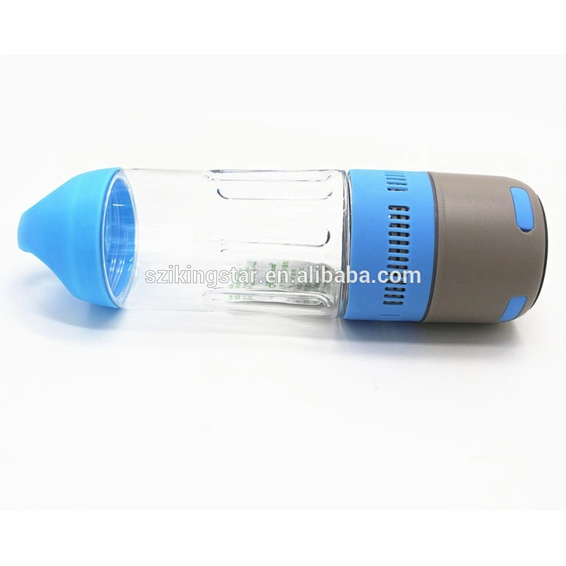 wireless 3 in 1 music bottle 2000mah waterproof compass power bank speaker