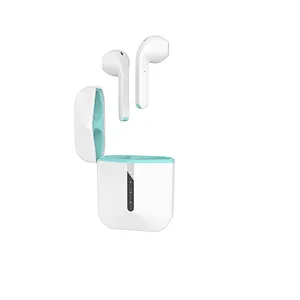 Mini Wireless Earphones Touch Headphone LED Display Side Open TWS Earbuds