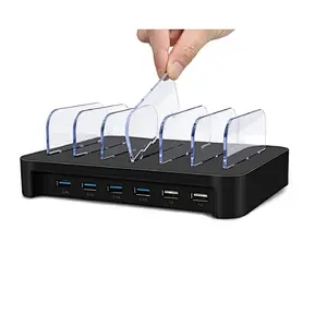 Multi-Device Multi port Mobile Phone 6 port USB Charging Station