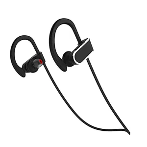 ipx7 Waterproof Wireless Bluetooth Earhook Sport Earphone