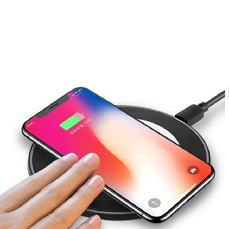 Round Shape QI Quick Charge Wireless Phone Charger