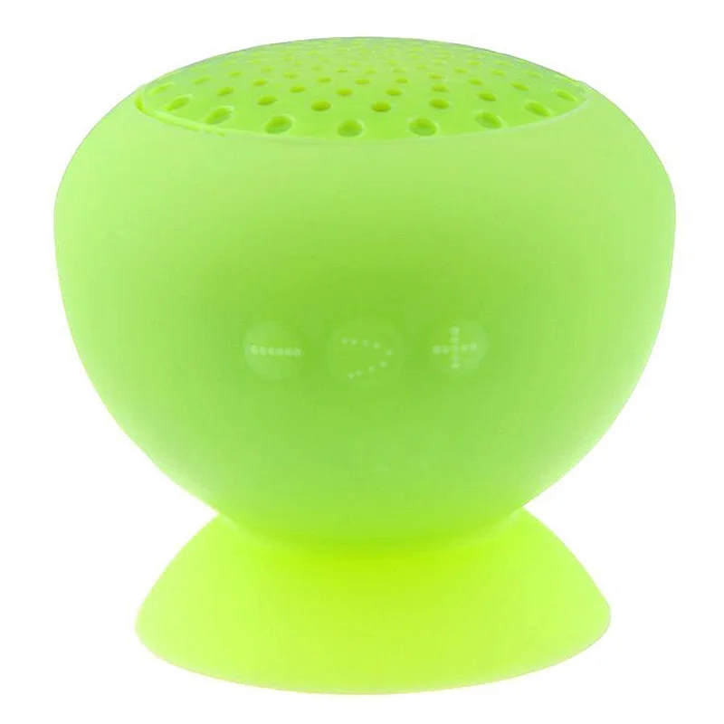 Waterproof Phone Stand Silicon Suction Cup Wireless Bluetooth Mini Speaker