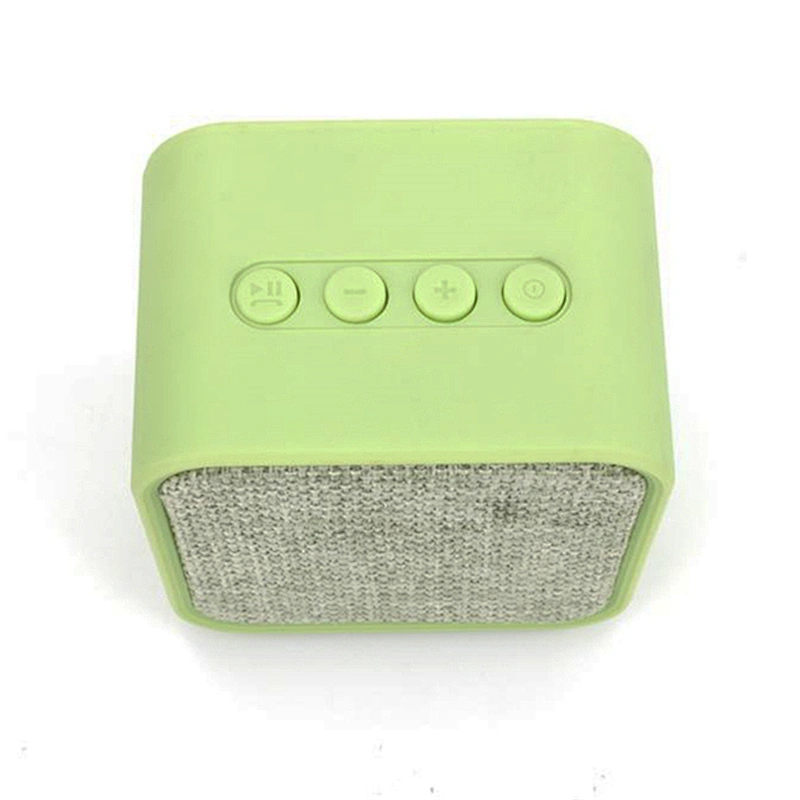 Popular Mini 3W Woven Fabric Canvas Cloth Cover Wireless Speaker